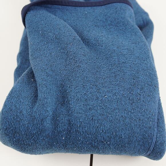 Patagonia Better Sweater 1/4 Zip Fleece Blue Pullove Mens Sz M - Picture 11 of 12